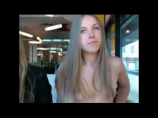 the girl undressed in a public place 18